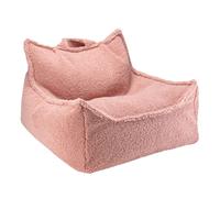 Fauteuil-sac d'enfant Tissu Teddy Goyave Wigiwama - 4751030598529