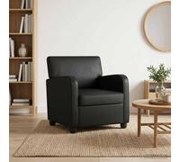 vidaXL Fauteuil Marron Ancien Simili Cuir