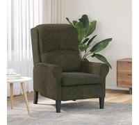 vidaXL fauteuil Gris foncé Simili cuir 42009868