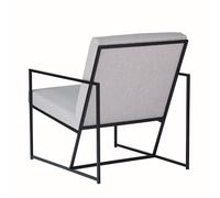 Fauteuil Style black steel base