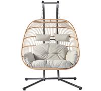 Concept Usine Fauteuil suspendu Faro 2 places effet rotin