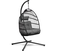 Fauteuil suspendu avec structure, pour intérieur et extérieur