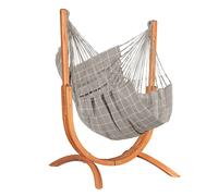 Fauteuil suspendu avec support La Siesta Udine - Almond
