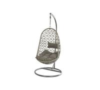 JARDIDECO Fauteuil suspendu Bologna - Gris