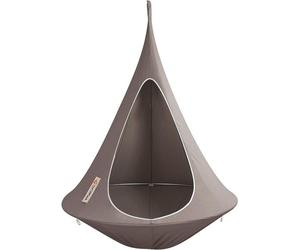 Fauteuil suspendu Cocoon en bambou, couleur moka, pour l'extérieur