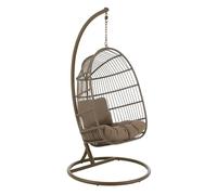 Fauteuil Suspendu Design Corde Egga 203cm Marron