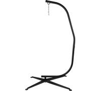 Fauteuil suspendu en métal avec hamac support C - Egg Chair - Support à bascule - capacité de charge 150 kg - Support à bascule pour extérieur, terrasse, balcon & véranda - rotation 360