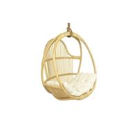 Fauteuil suspendu en rotin naturel BRIANNA