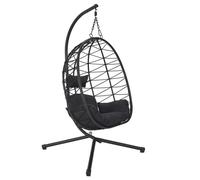 Fauteuil Suspendu - Home Deco Factory - Zadar - Noir
