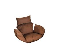 Fauteuil suspendu HOME DELUXE 'CIELO'. Couleur Gris/Marron - Version uniquement coussin