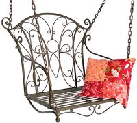 Fauteuil suspendu Métal Jardin 18811 Balançoire suspendue Balançoire de jardin Balançoire hollywoodienne