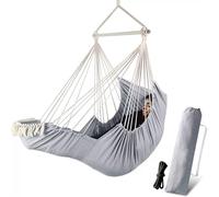 Fauteuil suspendu pour intérieur et extérieur - Couleur : C, Dimensions : 130 x 100 cm