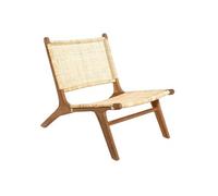 Atmosphera - Fauteuil Timor - Teck et rotin