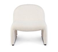 Fauteuil tissu Bassilla naturel
