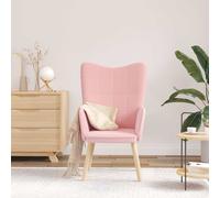vidaXL Fauteuil relaxant en tissu peluche Gris clair