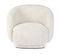 Fauteuil tissu Tecla Naturel