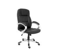 Fauteuil Tobarra similpiel noir