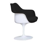 Fauteuil Tulip Saarinen captitonnée pivotant WxHxD 68x82x59cm