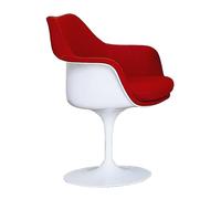 Fauteuil Tulip Saarinen captitonnée pivotant WxHxD 68x82x59cm