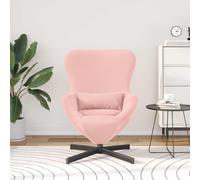 Fauteuil œuf tissu Sièges d'intérieur Lounge Moderne Accent polyvalent vidaXL vi