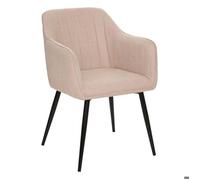 Atmosphera – Fauteuil Visoca – Bois et métal – Beige