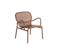 Petite Friture - Fauteuil bas empilable Marron