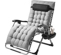 Fauteuil zéro gravité Fauteuil inclinable zéro gravité 33 pouces pour l'intérieur et l'extérieur