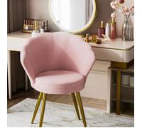 Fauteuils Chaises - XUANYU -Chaise Rembourrée en forme de fleur - Pour Salon Chaises de Salle à Manger