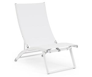 Fauteuils relaxante Taylor, couleur blanche, lot de 2