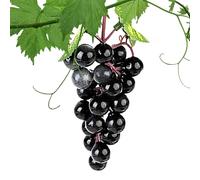 Faux grappes de raisin - grappes artificielles de 18 pièces, accessoire coloré pour la décoration de table, outil réaliste pour l'exposition des fruits, matériau durable avec apparence