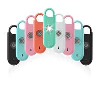 Fauxomor Alarme Personnelle Anti Agression 9 Pack-140 DB Porte larme avec Flash LED et Avertisseur de Batterie Faible, Kit d'Auto-Défense pour Femmes, Enfants et Seniors
