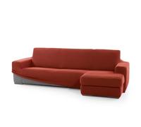 FAVERTI® Housse de canapé d'angle Super élastique avec accoudoir Court Droit (Vue de Face) | Modèle Novel | Caldiera | Protecteur de qualité en Tissu Jacquard Toucher Coton