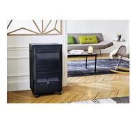 Favex Chauffage d'appoint gaz Praha 4200 W Infrableu 3 puissances Noir
