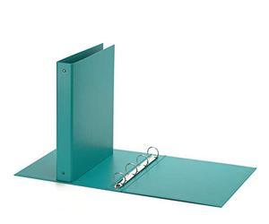 Favorit Classeurs, 22 x 30 cm, 4 anneaux ronds de 30 mm, vert d'eau