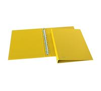 FAVORIT Classeurs à anneaux Sprint en carton, 22 x 30 cm, 4 anneaux ronds de 30 mm, jaune 400173352