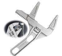 Fawley Clé à Molette Large Réglable de 6-68 mm e Dlomberie 2 en 1 | Cle a Molette 200 mm Alliage D'aluminium Grand Outil de Plombier Clé à Pipe Outils à Main pour Lavabo