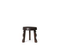Ferm Living Tabouret Faye Mangue foncée tachetée