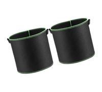 Fazvncv Sacs de culture en feutre épais non tissé pour plants de légumes et de pommes de terre, sacs de plantation d'arbres pliables en tissu non tissé rond