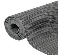 FBANULPEX Tapis de Sol de Drainage en PVC | Gris Bleu PVC 300x90cm 4mm : Cuisine Restaurant Salle de Bain Garage Jardin Balcon(Gray-newly Upgrade Pvc)