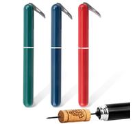 FBBULES Tire Bouchon, Ouvre Bouteille 2-en-1 avec Coupe-Capsule, Tire Bouchon Professionnel pour Maison, Restaurant, Fête, Cadeaux pour les Amateurs de Vin