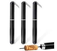 FBBULES Tire Bouchon, Ouvre Bouteille 2-en-1 avec Coupe-Capsule, Tire Bouchon Professionnel pour Maison, Restaurant, Fête, Cadeaux pour les Amateurs de Vin