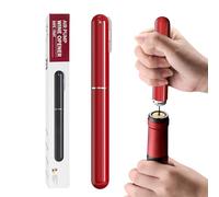 FBBULES Tire Bouchon Pompe à Air 2-en-1 avec Coupe-Capsule, Ouvre Bouteille à Pression d'air pour Bouteilles pour Maison, Restaurant, Fête, Cadeaux pour les Amateurs de Vin