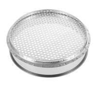 FBHDKJNFG Les Jardins, Soil Sieve Soil Screen Sifter Earth Garden Stainless Steel Sieve for Home Beans Grading Multipurpose