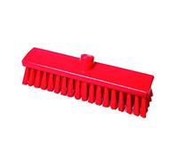 FBK 15023-3 Balai en fibre douce Media 300 x 60 mm, Rouge