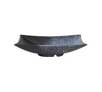 FbqLhe1ahh Variété d'objectifs Plateau égouttoir en céramique décoratif de Bureau, Soucoupe for Arrangement Floral, Motif Navire créatif