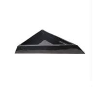 FbqLhe1ahh Variété d'objectifs Plateau Triangulaire en céramique for égouttoir, Soucoupe décorative for Composition Florale de Table(Noir)