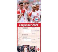 FC Bayern München Agenda 2024 pour fans Multicolore