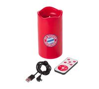 FC Bayern Bougie LED avec fonction d'éclairage - Rouge