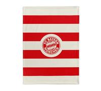 FC Bayern Couverture douillette en polaire 200 x 150 cm - rouge/blanc