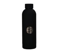 FC Bayern München I Bouteille en acier inoxydable I Gourde I 0,5 l I Noir I maternelle I École I Football